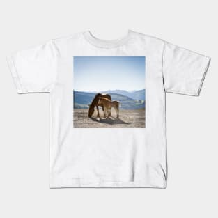 Foal and Mare Kids T-Shirt